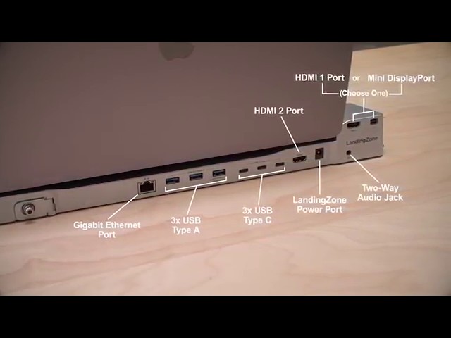 Video Teaser für Introducing the LandingZone for MacBook Pro with Touch Bar