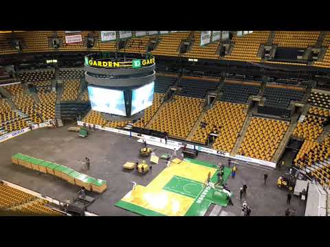 TD Garden timelapse: Bruins to Celtics (3/31/18)