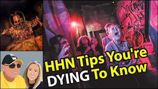 BEST Tips for Halloween Horror Nights 2022 | Tips You&#39;re DYING To Know