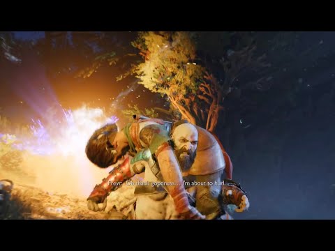 Kratos saves Freyr (Freya's Brother) + Cutscenes - God Of War Ragnarok [PS5 Gameplay].