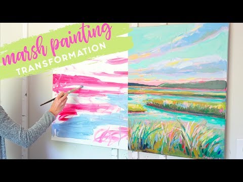 Marsh Painting Transformation