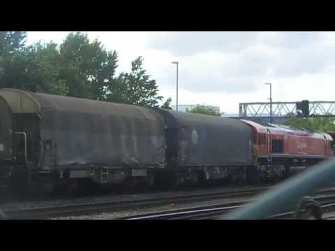 DBS RED 66001 ON 6V07 STEEL AT GLOUCESTER 050614