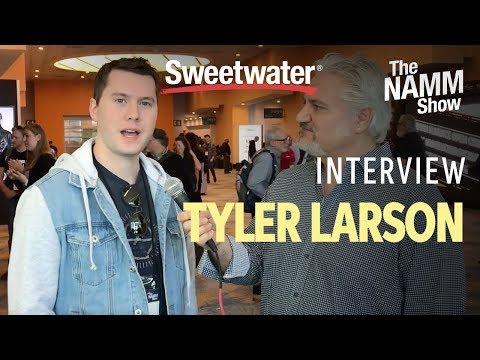 Tyler Larson from Music is Win at Winter NAMM 2019