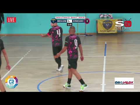 I GOL Calcio a 5 Serie C2 girone C: di ⚽️ 𝑭𝑼𝑻𝑺𝑨𝑳 𝑴𝑬𝑺𝑨𝑮𝑵𝑬 𝑭𝑼𝑻𝑺𝑨𝑳 🆚 𝑨𝑹𝑵𝑬𝑺𝑨𝑵𝑶 3-6