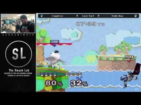 SL58 Losers Top 8 - Cripplecow (Marth) vs Teddy Rose (White Marth)