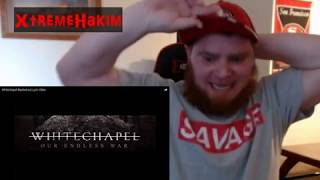 White Chapel- Blacked Out (REACTION) Reacting to Hardcore metal with sick twisted lyrics! Sick Tho!