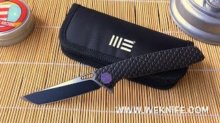 WE Knife 604: Chinesisches Taschenklappschwert mit "Drachenhaut"