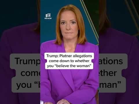Trump: Platner allegations come down to whether you “believe the woman”