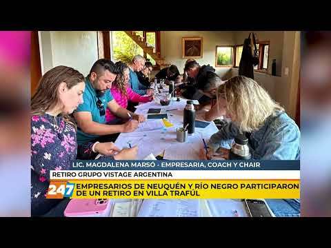 Empresarios de Neuquén y Río Negro participaron de un retiro en Villa Traful | Marsó | Entretiempo