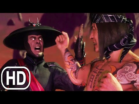 Liu Kang VS Raiden Different Timelines Flashback Scene - Mortal Kombat