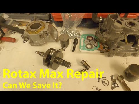 Saving a Blown Rotax Max 2 Stroke Engine