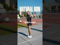 Natural Running Technique