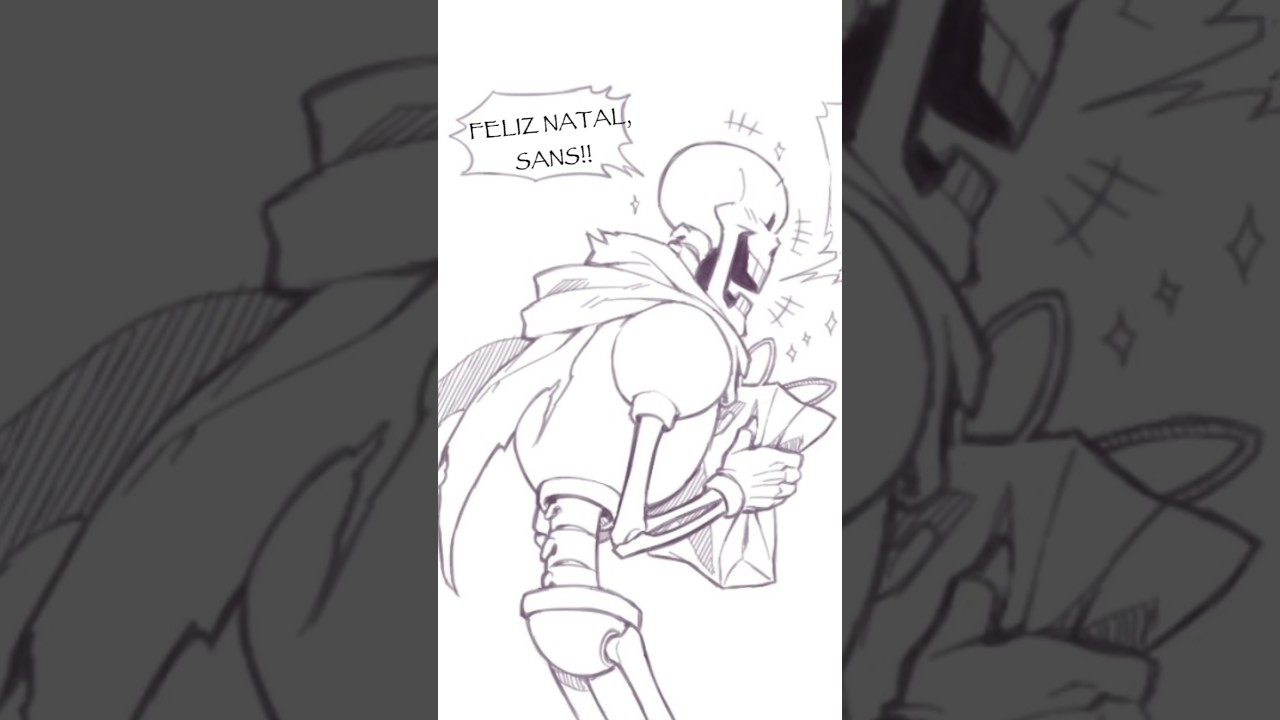 O PRESENTE PERFEITO || UNDERTALE PT-BR || #foryou #undertale #fandub #christmas #sans #papyrus