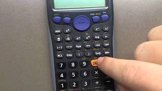 How to: Change the appearance of FRACTIONS on a Calculator