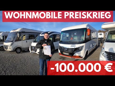 -100.000 € weil gebrauchte Wohnmobil unter Preisdruck Niesmann & Bischoff Arto 79R muss raus