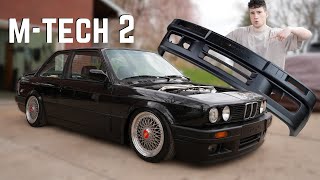 s54 e30 gets a m tech 2 body kit