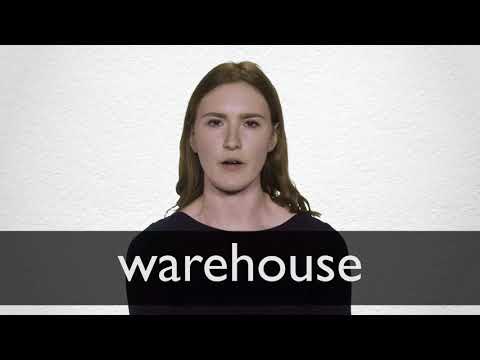 Part of a video titled How to pronounce WAREHOUSE in British English - YouTube