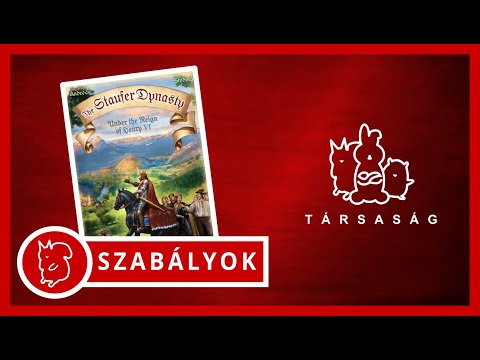 The Staufer Dynasty | Játékszabály - Társaság - Társasjáték Vlog