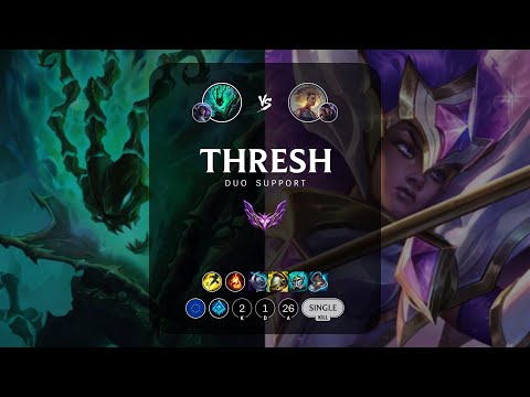 Thresh Support vs Rell - EUW Master Patch 13.13