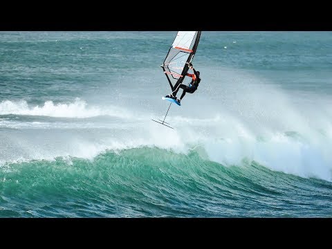 EXTREME FOIL WINDSURFING ► Waveriding BZH