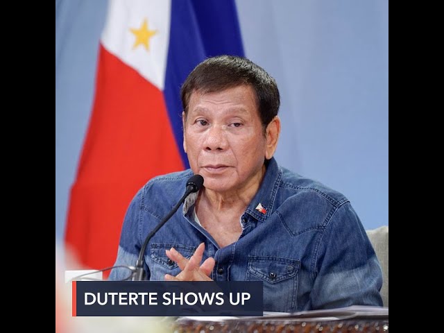 Duterte on health rumors: ‘Want me to die? Pray harder’