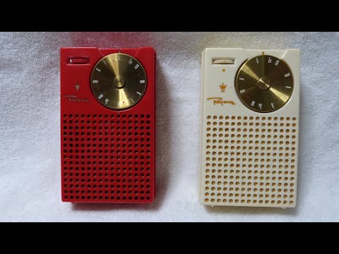 World's First Transistor Radio! The Regency model TR-1 (1954, USA)