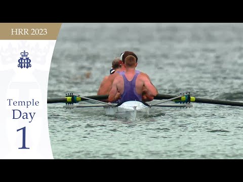 Princeton University 'A', USA v Durham University 'B' - Temple | Henley 2023 Day 1