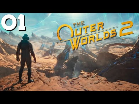 The Outer Worlds 2 Let's Play Gameplay Part 1 - The Dumb Agent (Very Hard Diff)
