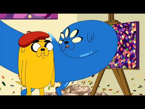 Adventure Time Blue Jake Goes Back To Normal