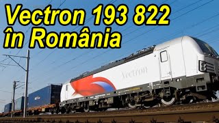 preview picture of video 'Locomotiva Vectron 193 822 in Romania'