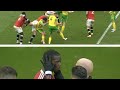 Pogba gets angry after maguire kicks his head