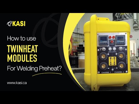How to use TwinHeat Modules for welding preheat? - Learn with KASI
