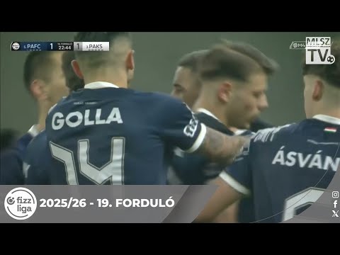 Nagy Zsolt gólja a Puskás Akadémia FC – Paksi FC mérkőzésen