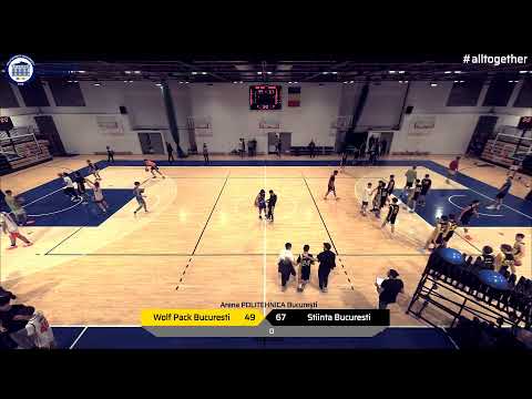 LIVE CN U17🏀 ACS Wolf Pack Bucuresti - CSU Știința Politehnica București