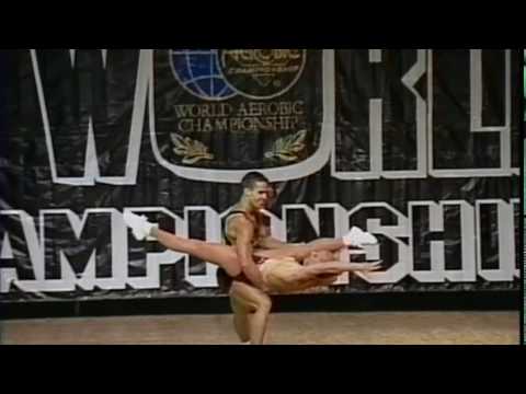 Reka Meszaros, Norbert Baucsek (Hungary) - 1999 ANAC  World Aerobic Championship