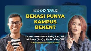 Main Ping-pong Sepuasnya Di Binus @Bekasi Lawan Direktur Kampus! | GOOD TALK
