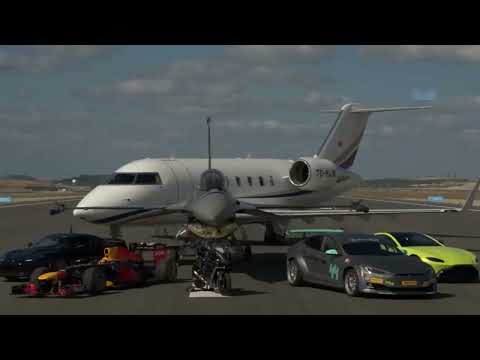 Kawasaki Ninja H2R Vs F1 Car Vs F16 Jet Vs Super Cars Vs Private Jet Drag Race The Ultimate Race