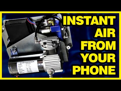 Install Pacbrake Wireless Air Spring Controller For Fast Towing Air Pressure