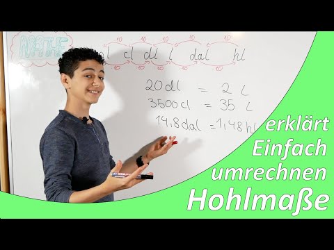 Hohlmaße umrechnen| Einfach erklärt| Rechnen mit Größen