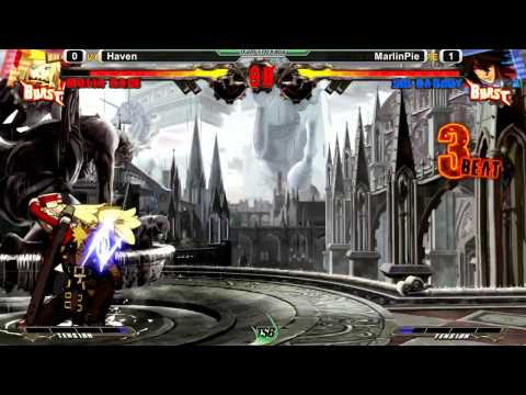 GGXrd @ TSB Christmas Miracle - Haven (Millia) vs BT MarlinPie (Sol) [720p/60fps]