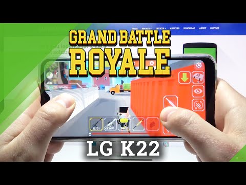 Grand Battle Royale on LG K22 - Gaming Quality Checkup