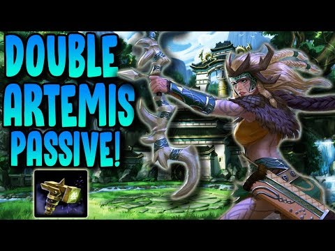 RUNEFORGED ON ARTEMIS IS LITERALLY A DOUBLE PASSIVE! - Masters Ranked Duel - SMITE