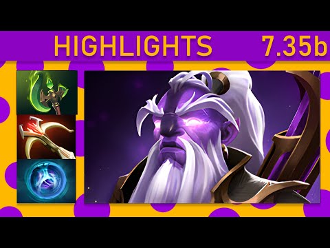 ⭐Void Spirit 15+ Kills! Mid Highlights 7.35b - Dota 2 Top MMR
