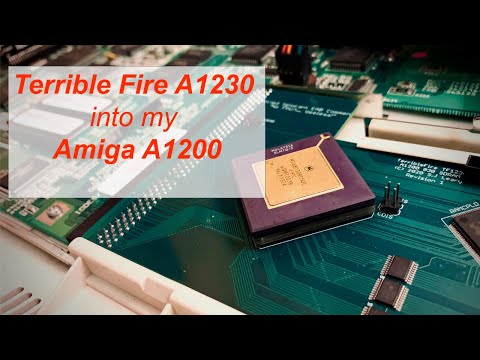 Terrible Fire A1230 into my Amiga A1200