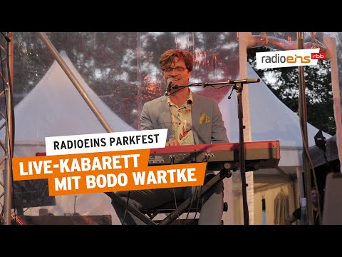 Live-Kabarett mit Bodo Wartke & Die SchönenGutenA-Band I Das radioeins Parkfest 2022