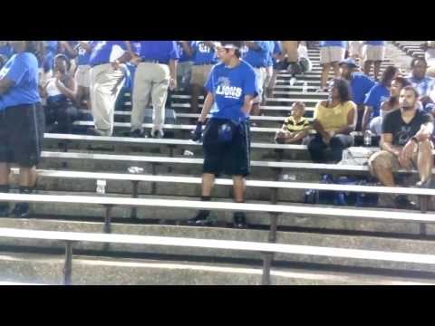 John Tyler Big Blue Band playing Txsu fan fair, and This Is The Way We Bounce