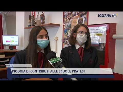 2021-05-29 PRATO - PIOGGIA DI CONTRIBUTI ALLE SCUOLE PRATESI