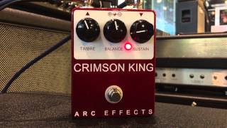 Video thumbnail for Strings Shop Review : Arc Effects Crimson  King - Fuzz Pedal by Strings Shop