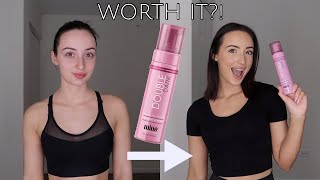 MineTan Double Dark Self Tan Mousse Review + Demo | Self Tanner Reviews