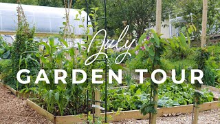 The Garden in July // Full Garden Tour
